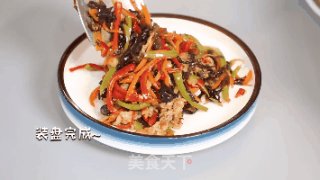 开胃下饭鱼香肉丝的做法步骤：6