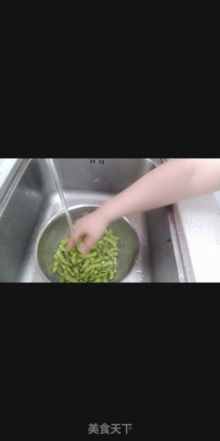 爽口凉拌毛豆的做法步骤：5