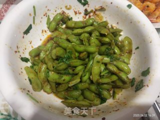 爽口凉拌毛豆的做法步骤：8