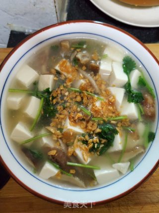 豆腐香菇汤的做法步骤：9