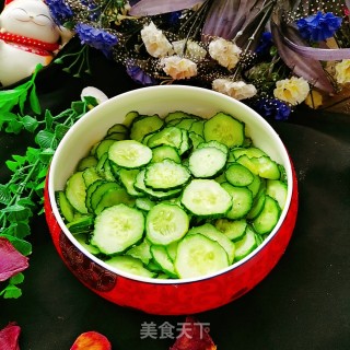 糖腌黄瓜的做法步骤：7