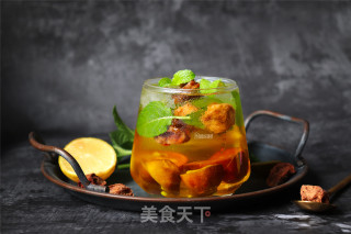 酸梅青桔冰红茶的做法步骤：7