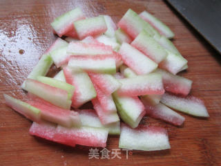 鸡蛋西瓜皮豆腐的做法步骤：3