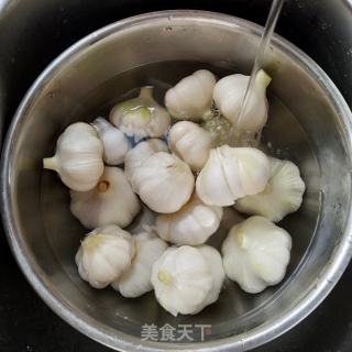 腌糖醋蒜的做法步骤：2
