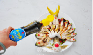 开屏金昌鱼清蒸教程的做法步骤：9