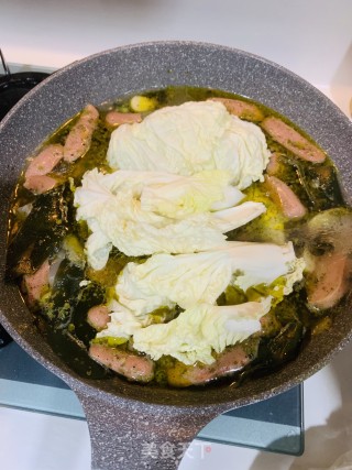 青椒麻辣烫的做法步骤：10
