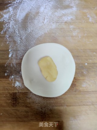 绿豆沙福包的做法步骤：7