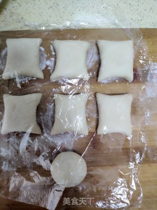 绿豆沙福包的做法步骤：11