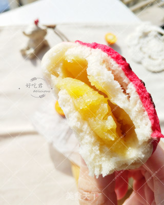 绿豆沙福包的做法步骤：21
