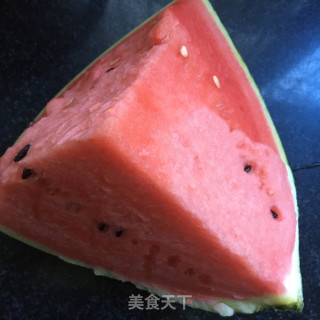 西瓜番茄汁的做法步骤：2