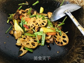 干锅杂蔬的做法步骤：9