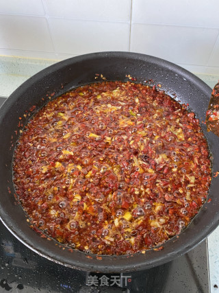 香辣牛肉酱的做法步骤：12