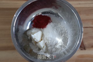 桃花酥的做法步骤：3