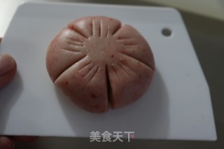 桃花酥的做法步骤：24