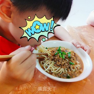 香菇肉酱面的做法步骤：17