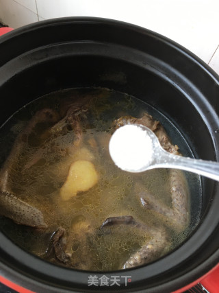 山药鸽子汤的做法步骤：16