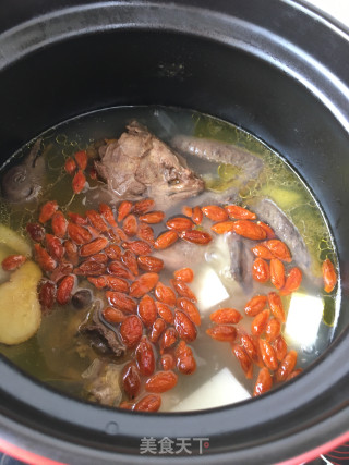 山药鸽子汤的做法步骤：19