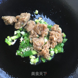 剁椒肉末炒豆角的做法步骤：5