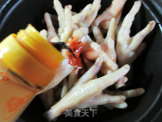 鲜虾老豆腐鸡爪煲的做法步骤：6