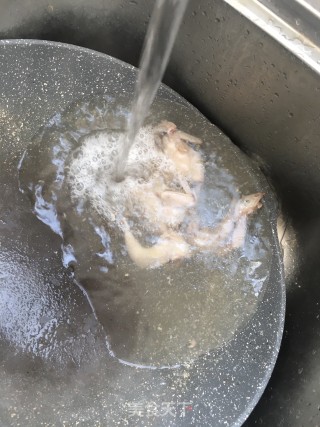 鹌鹑堇菜汤的做法步骤：8