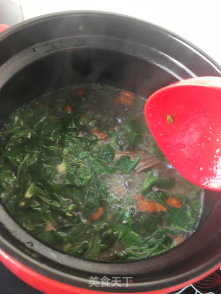 鹌鹑堇菜汤的做法步骤：12