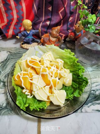 苹果黄桃沙拉的做法步骤：7