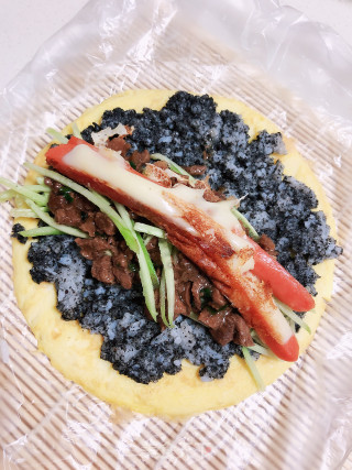 蛋卷饭的做法步骤：6
