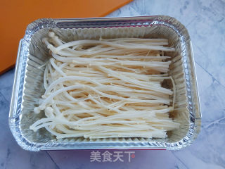 锡纸金针菇的做法步骤：2