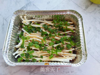 锡纸金针菇的做法步骤：4