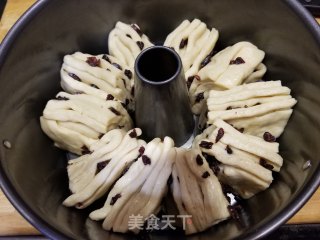 蔓越莓炼乳手撕面包的做法步骤：9