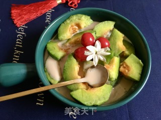 冰酸奶拌甜瓜的做法步骤：8