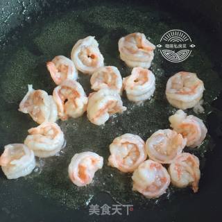 虾仁鸡蛋炒芦笋的做法步骤：13