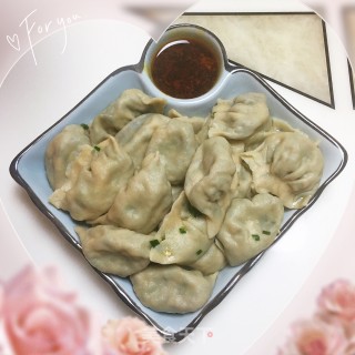 韭菜鸡蛋粉丝虾皮全麦水饺的做法步骤：8