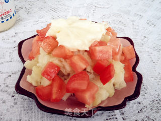 土豆沙拉的做法步骤：7