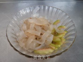 瓜皮拌粉皮的做法步骤：10