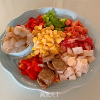剩米饭这么做比米饭好吃的做法步骤：2