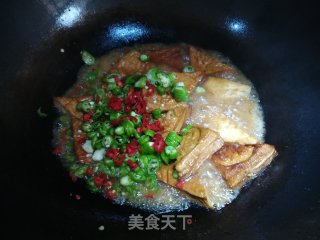 水煮大片香干的做法步骤：7