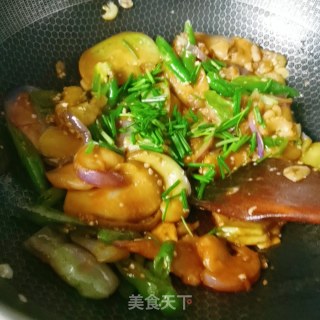 香煎茄子片的做法步骤：9