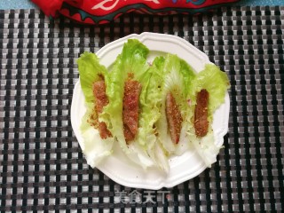 生菜卷牛肉的做法步骤：9
