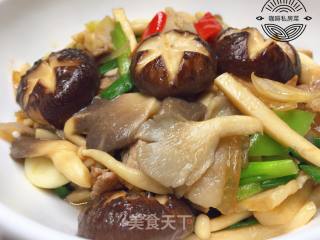 五花肉炒杂菇的做法步骤：19