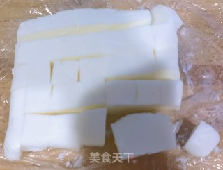 牛奶椰丝小方的做法步骤：3