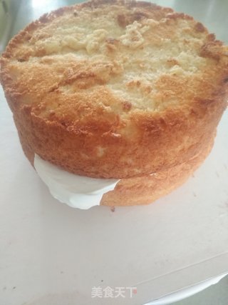 奶油蛋糕抹面练习的做法步骤：9