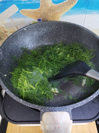 茴香炒鸡蛋的做法步骤：8
