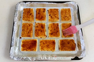 孜然烤豆腐的做法步骤：5