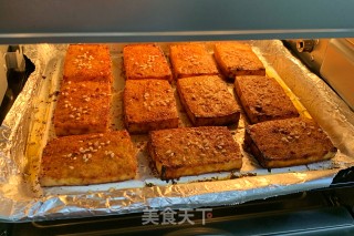 孜然烤豆腐的做法步骤：7