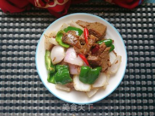 洋葱炒酱羊肉的做法步骤：15