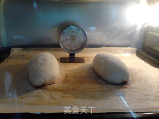 葱香腊肉面包卷的做法步骤：17