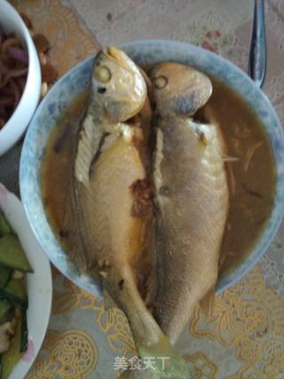 烧黄花鱼的做法步骤：6