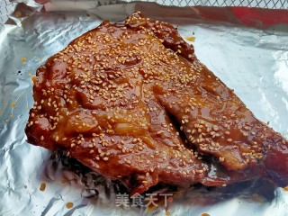 糖醋烤排骨的做法步骤：7