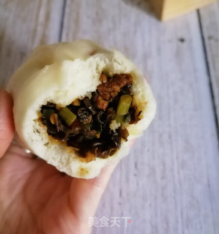 清香扑鼻的栀子花鲜肉包 夏天才有的味道的做法步骤：20